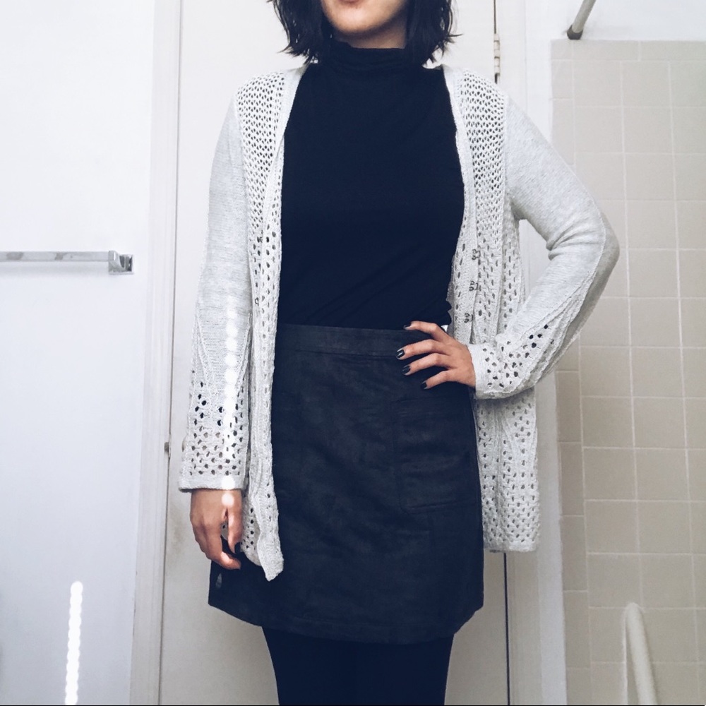 Anthro crochet cardigan